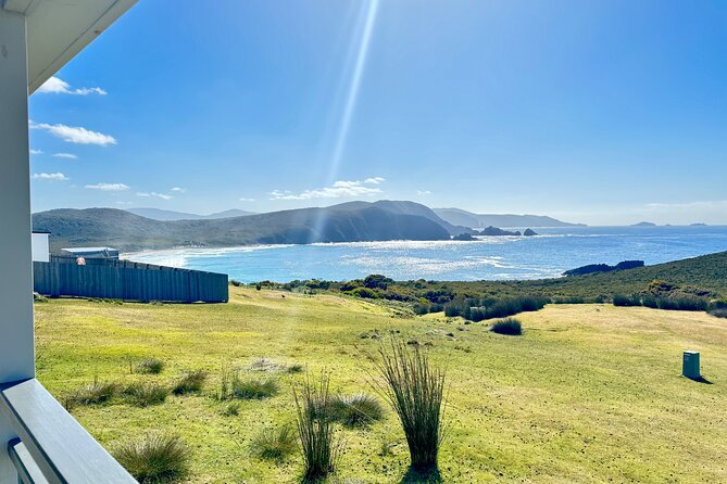 Bruny Island Food, Sightseeing, Guided Lighthouse Tour & Lunch - Cape Bruny Lighthouse: stairs, whale spotting points, and sea views