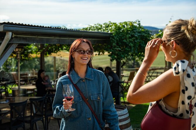 Coal River Wine Hopper - Stop 3: Puddleduck Wines and those lake views