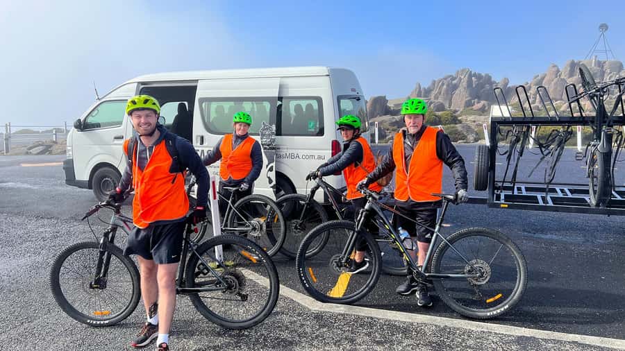 From Hobart: Mt Wellington Summit & Rainforest Bike Tour - Bike setup, gloves, and how hard it really feels