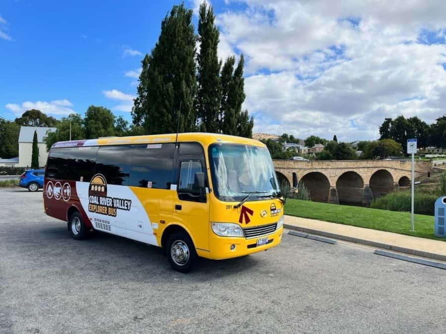 From Hobart: Richmond Village 4 hour Return Tour (Afternoon) - Brooke Street Pier to Richmond: the coach ride that sets the tone