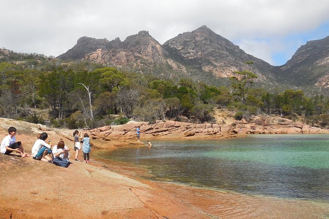 Hobart to Launceston via Wineglass Bay - Active Tour - Cape Tourville Lighthouse Walk: a short easy leg with big payoff